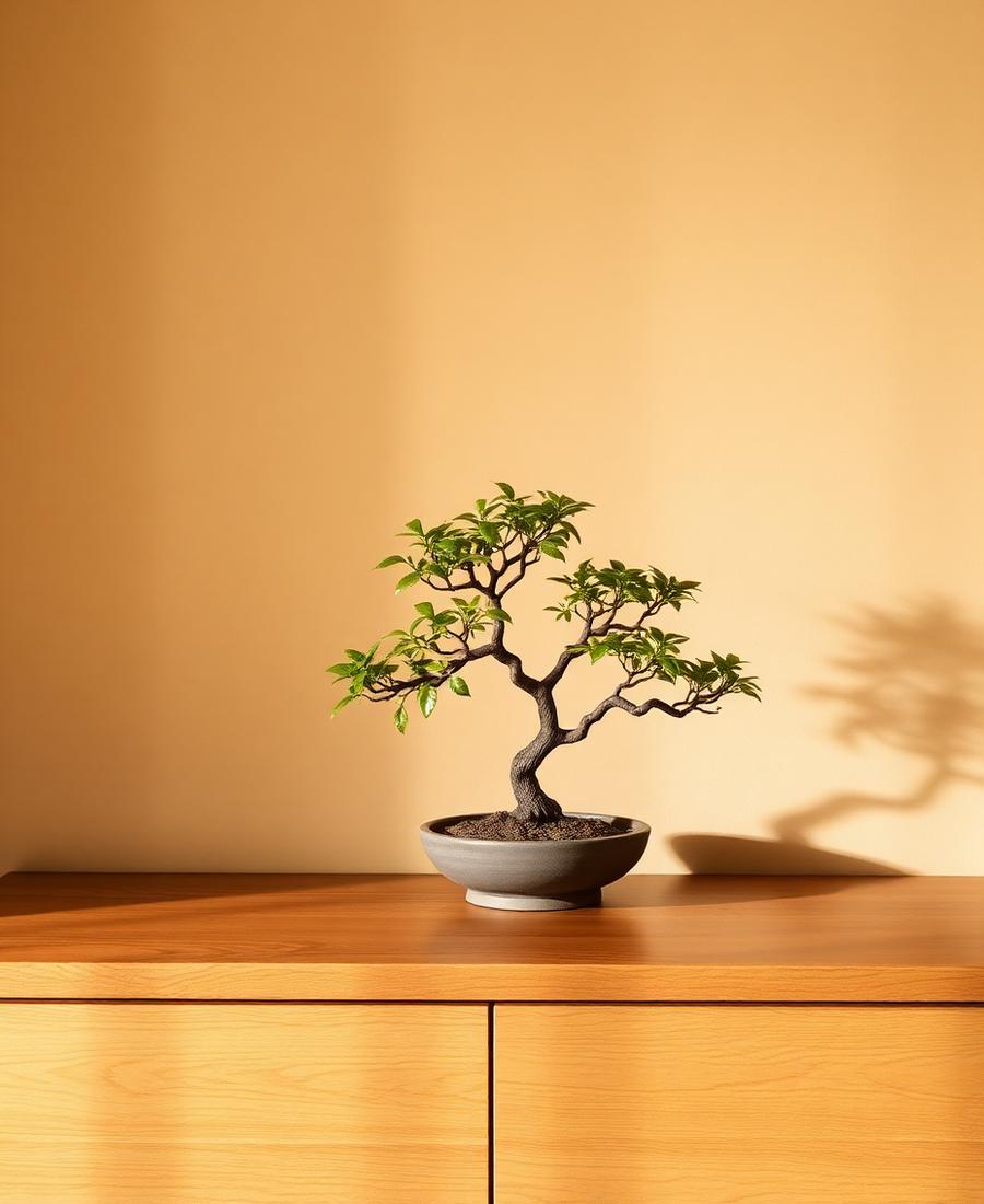 Bedroom greenery