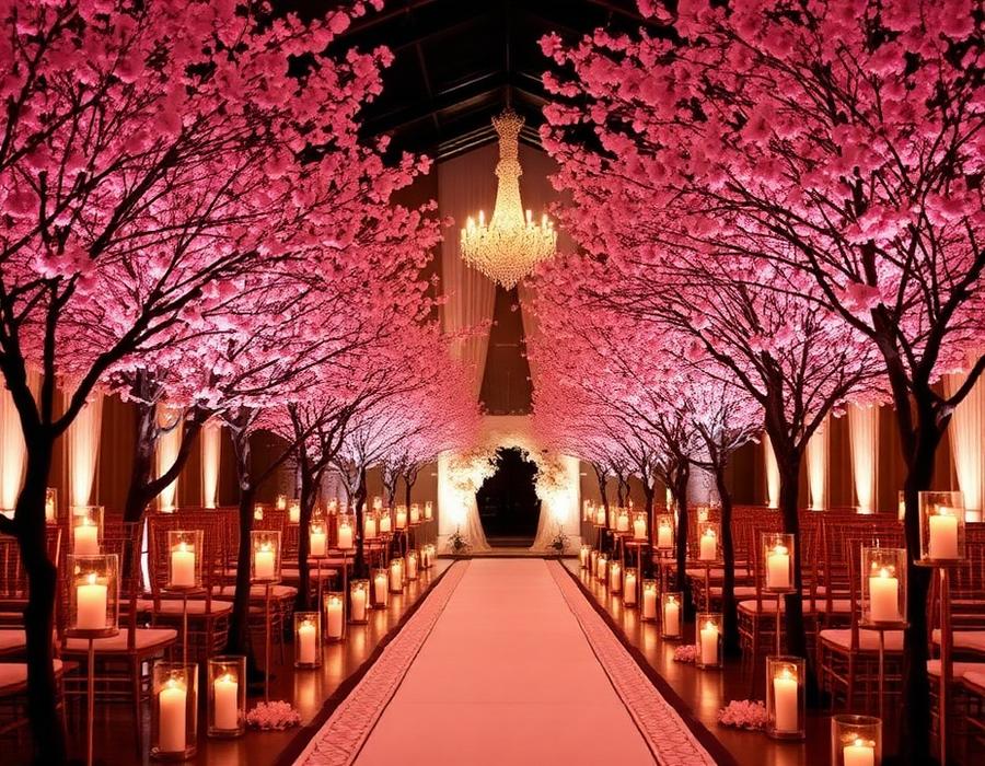 Events artificial greenery projects